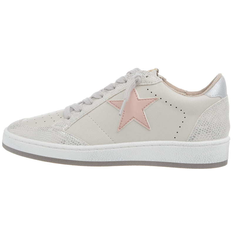 Shu Shop Paz Kids Silver Snake Casual Shoe