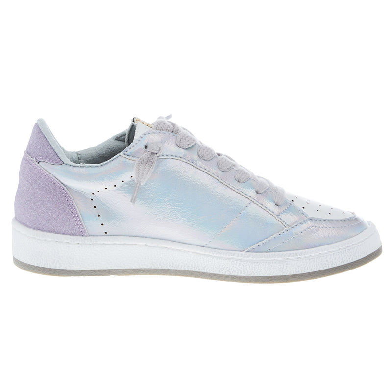 Shu Shop Kids Lilac Holographic Paz Casual Shoe