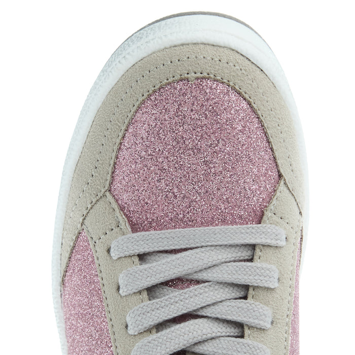 Shu Shop Kid`s Paz Pink Glitter Casual Shoe