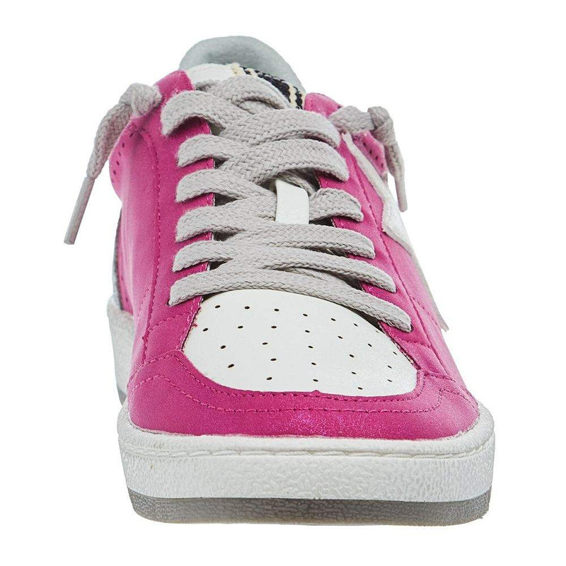 Shu Shop Kids Hot Pink and Silver Glitter Paz Casual Shoe