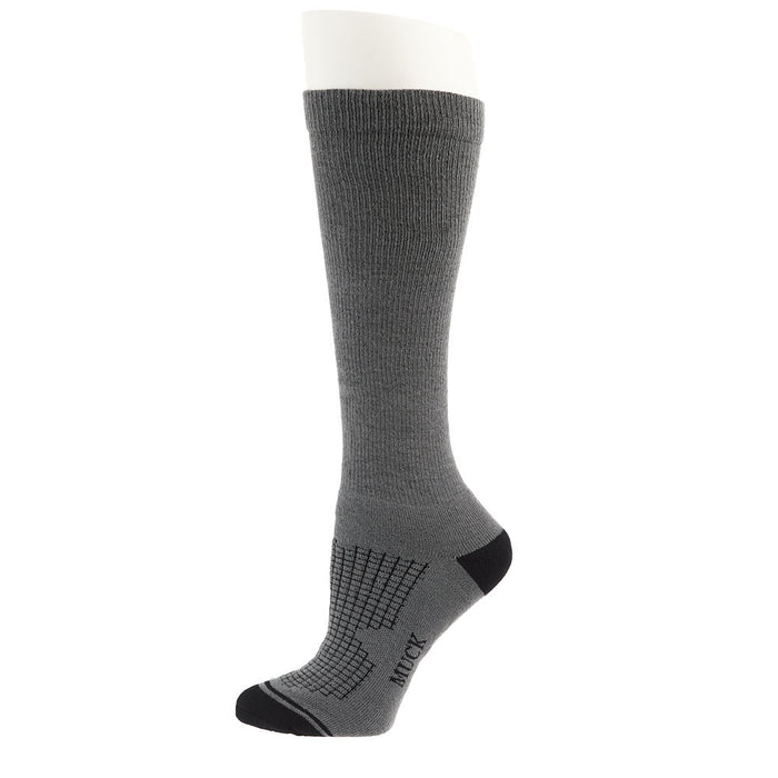Carolina Hoisery Unisex Grey Lightweight Tall Ultra-Dri Boot Sock