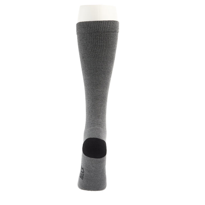 Carolina Hoisery Unisex Grey Lightweight Tall Ultra-Dri Boot Sock