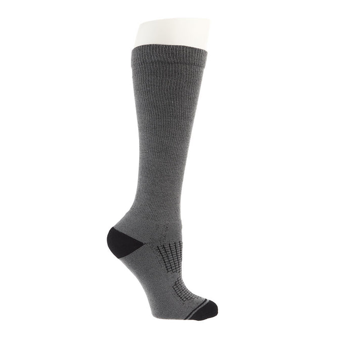 Carolina Hoisery Unisex Grey Lightweight Tall Ultra-Dri Boot Sock