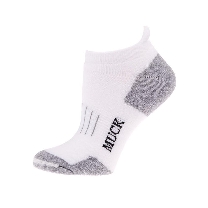 Carolina Hoisery Men`s White Ultra-Dri Low Cut Tab Sock 2 Pack