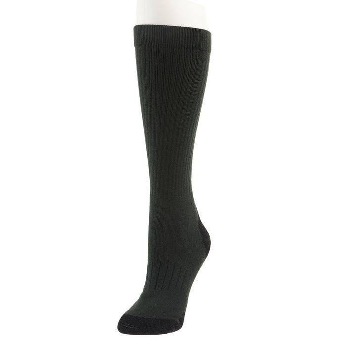 Carolina Hoisery Men's Green Ultra-Dri Crew Socks 2 Pack