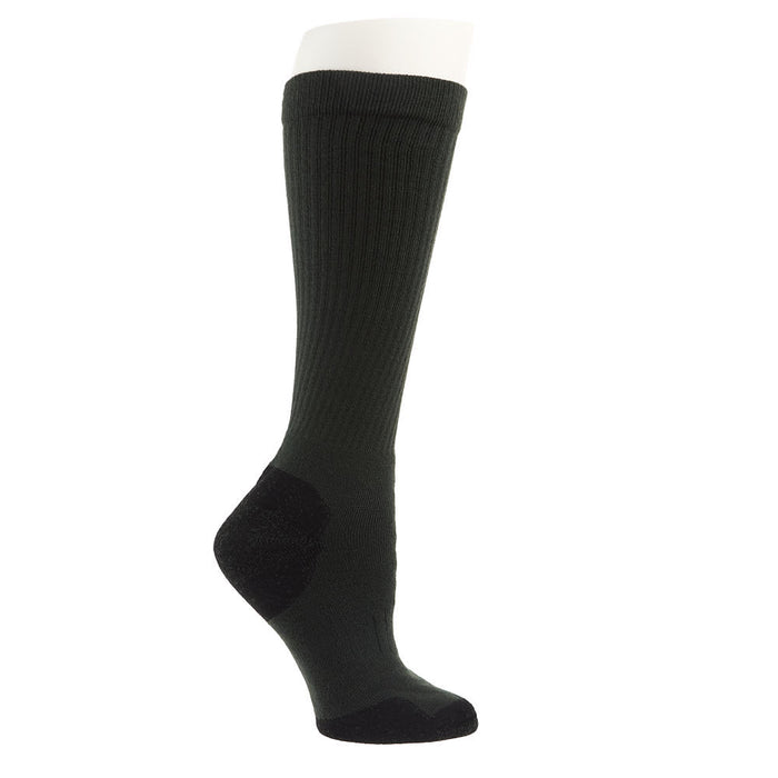 Carolina Hoisery Men's Green Ultra-Dri Crew Socks 2 Pack