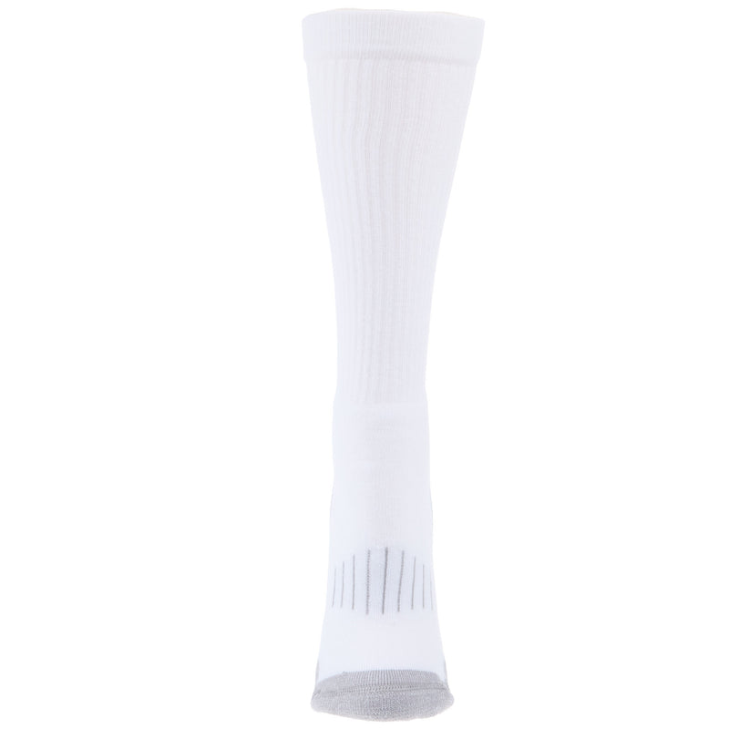 Carolina Hoisery Muck Unisex White Ultra-Dri Crew Sock 2 Pack LARGE