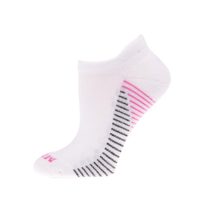 Carolina Hoisery Ladies White Ultra-Dri Tab Sock 2 Pack