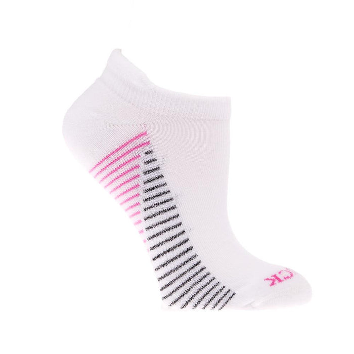 Carolina Hoisery Ladies White Ultra-Dri Tab Sock 2 Pack