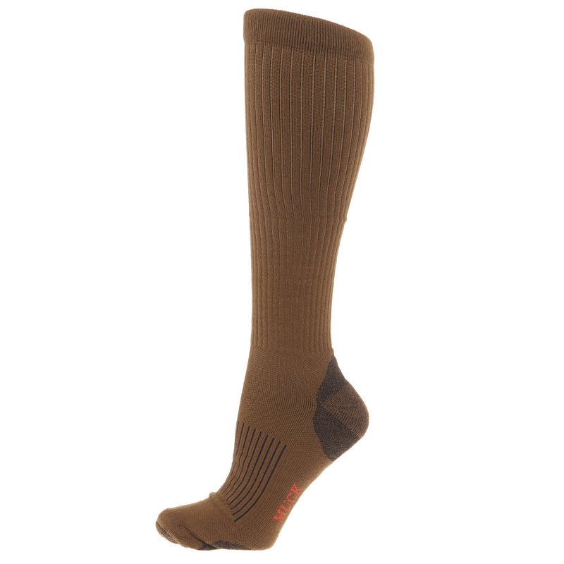 Carolina Hoisery Muck Unisex Coyote Ultra-Dri Tall Compression Boot Sock LARGE