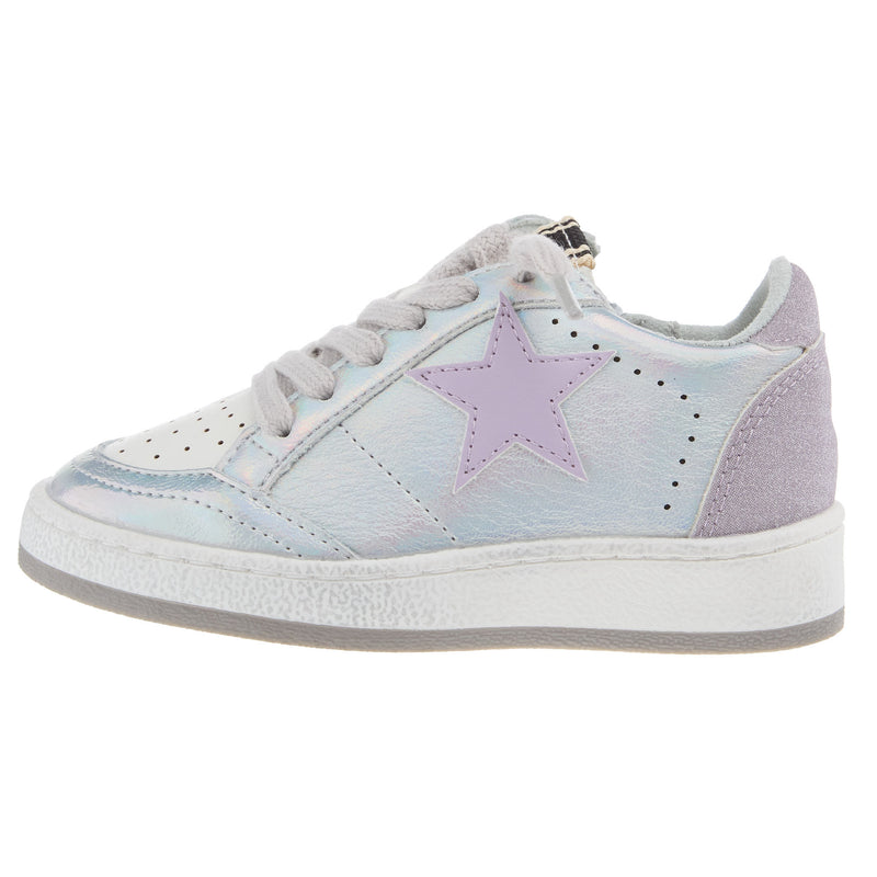 Shu Shop Paz Toddlers Lilac Holographic Sneaker