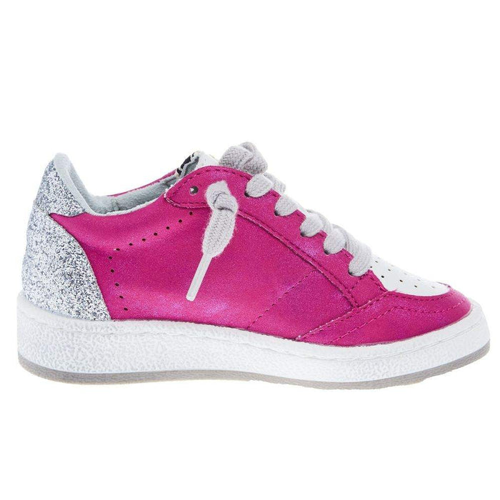 Shu Shop Toddlers Hot Pink and Silver Glitter Paz Casual Shoe