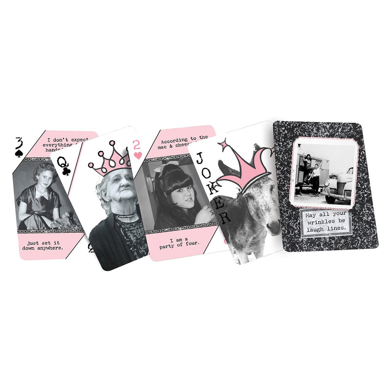 Primitives By Kathy Trash Talk Playing Cards