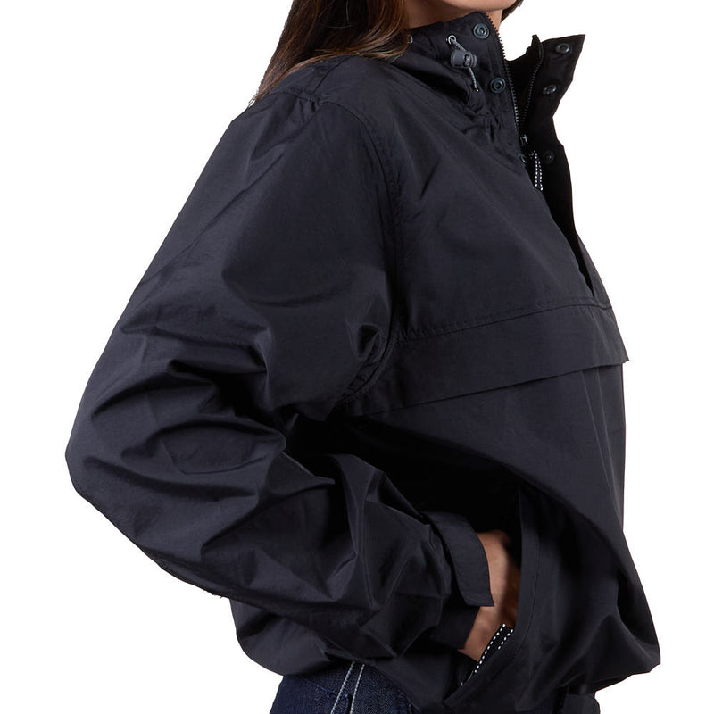 NRS Unisex Black Windbreaker