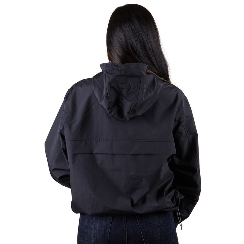 NRS Unisex Black Windbreaker