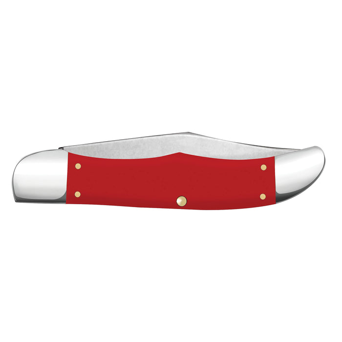 Case XX Folding Hunter American Workman Smooth Red Synthetic CS Pocket Knife CA73928