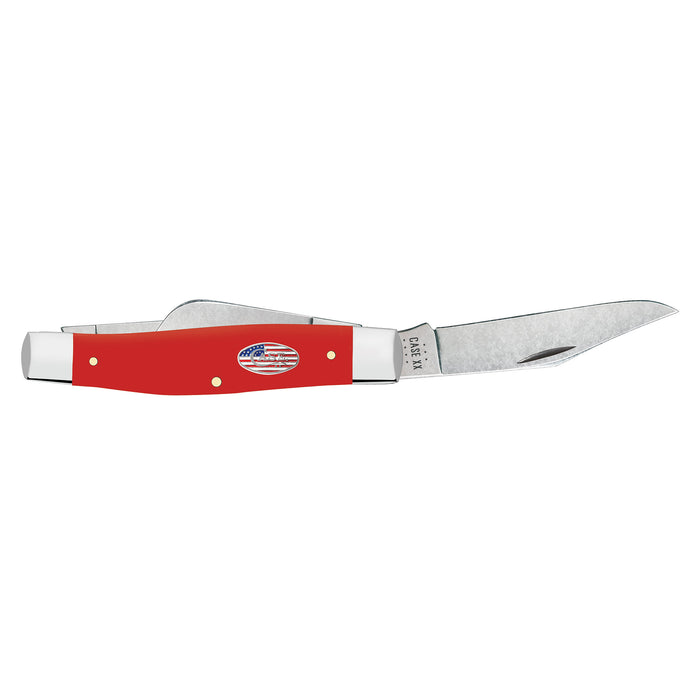 Case American Workman CS Smooth Red Synthetic Large Stockman (4375 CS)