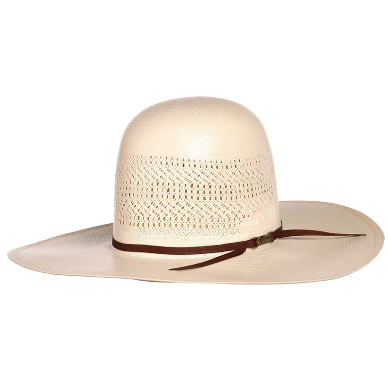 American Hats Ivory Triple Vent 4 1/4in. Brim Straw Cowboy Hat