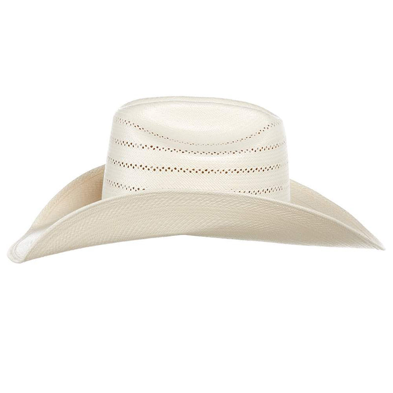 American Hats AHC 7410 Rancher Drilex Vented Solid Weave Fancy Ivory 4 1/4in. Brim Cowboy Hat
