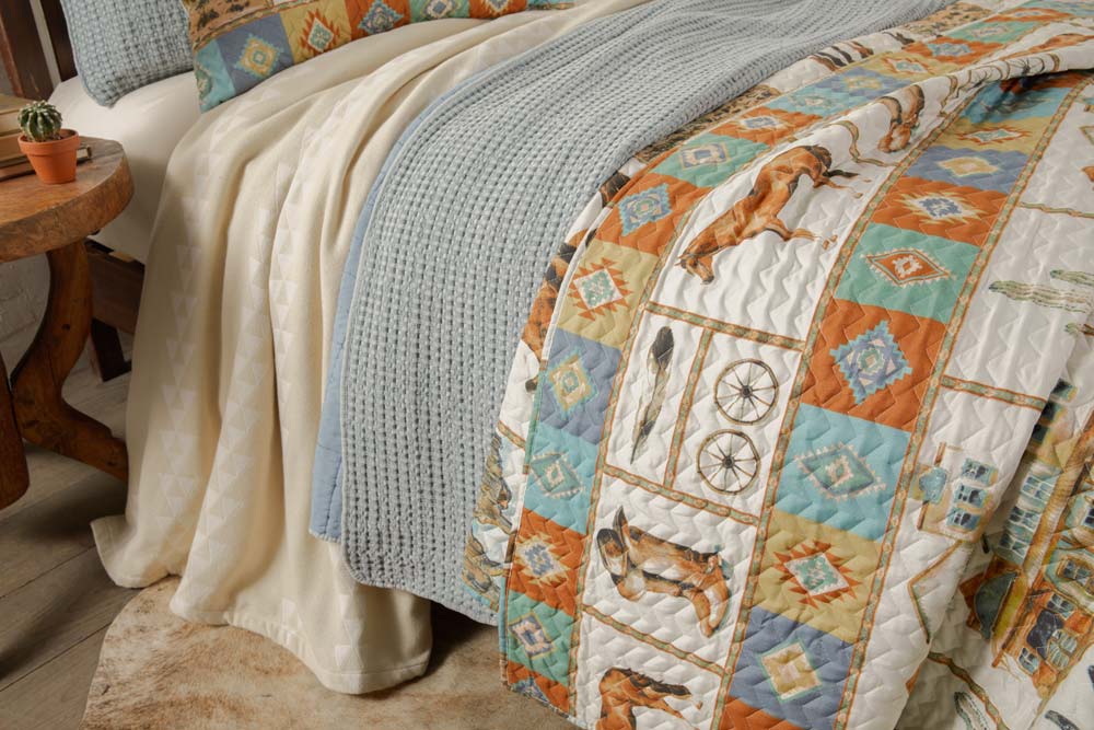 Rod's True Western Old West Quilt Set