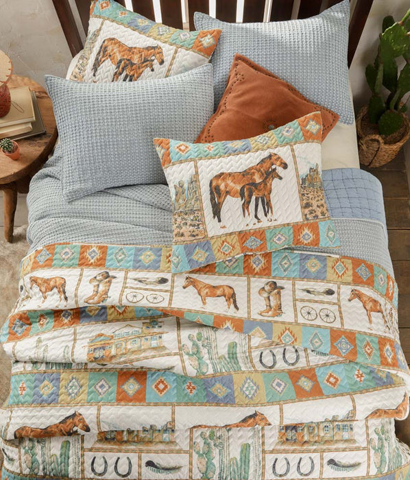 Rod's True Western Old West Quilt Set