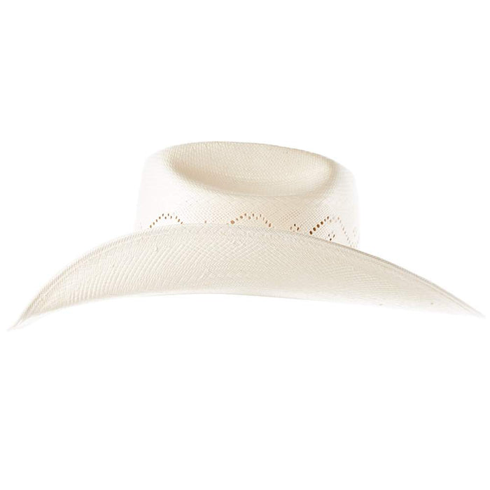 American Hats AHC 7420 2 Cord Black Band 4 1/4in. Brim Straw Cowboy Hat