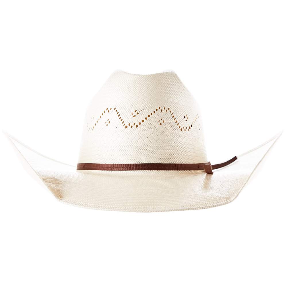 American Hats AHC 7420 2 Cord Chocolate Band 4 1/2in. Brim Open Crown