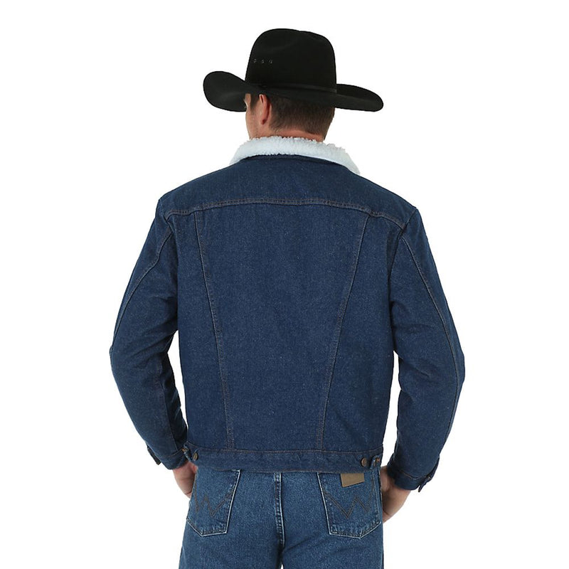 Wrangler Men's Pre Washed Sherpa Jacket