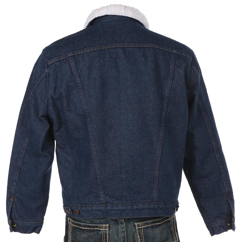 Wrangler Men's Pre Washed Sherpa Jacket
