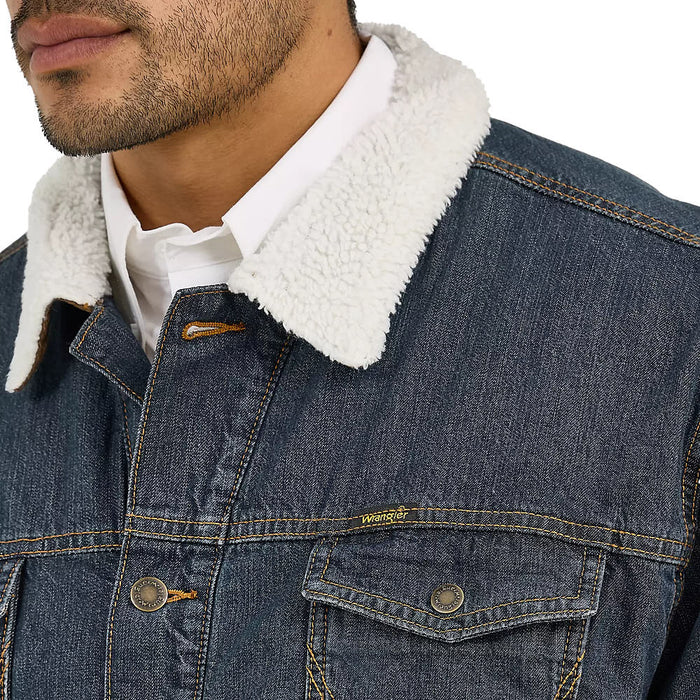 Wrangler Men's Western Sherpa Lined Jacket