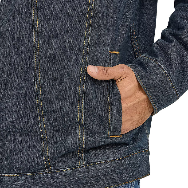 Wrangler Men's Western Sherpa Lined Jacket
