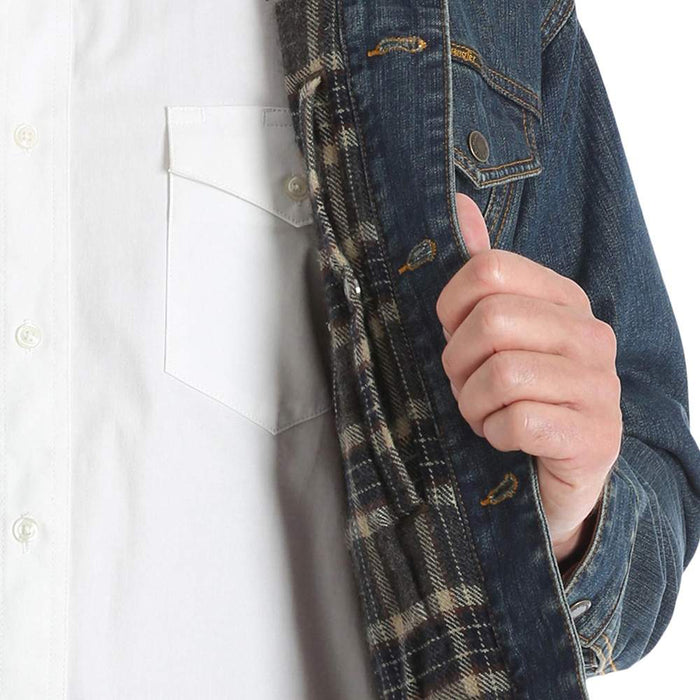 Wrangler Men's Blanket Lined Denim Jacket