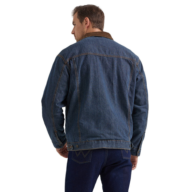 Wrangler Men's Blanket Lined Denim Jacket