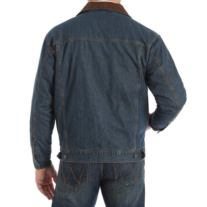 Wrangler Men's Blanket Lined Denim Jacket