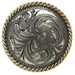 Antique Oakdale Rope 1.5in Wood Screw Concho