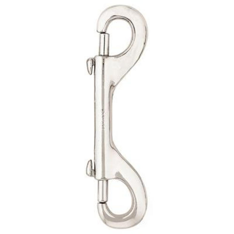 4 1/2 in Nickel Plated Double Snap