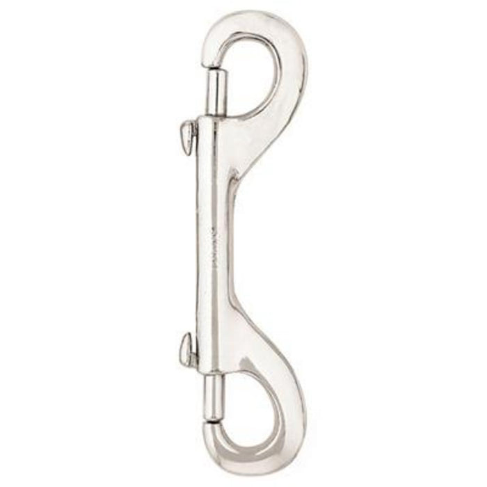 4 1/2 in Nickel Plated Double Snap