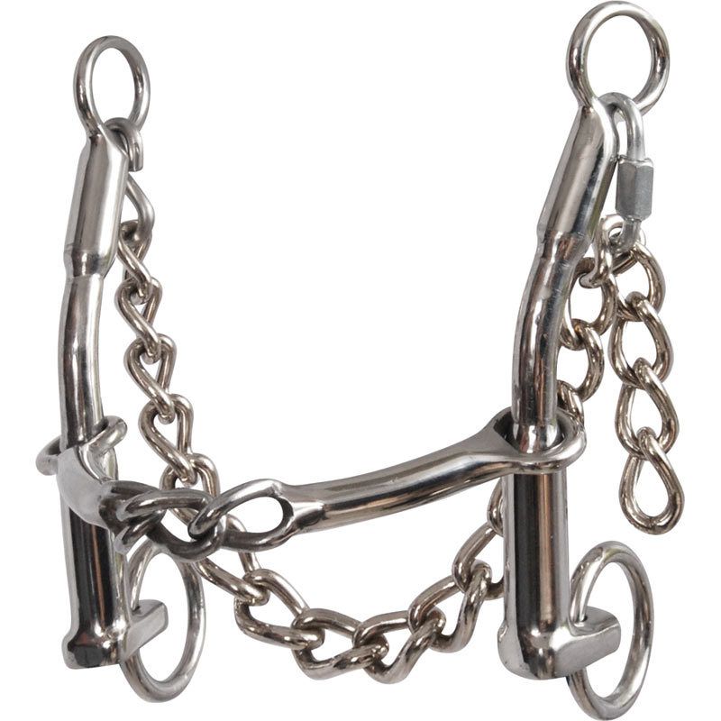 Carol Goosetree CG Bit with Chain Snaffle