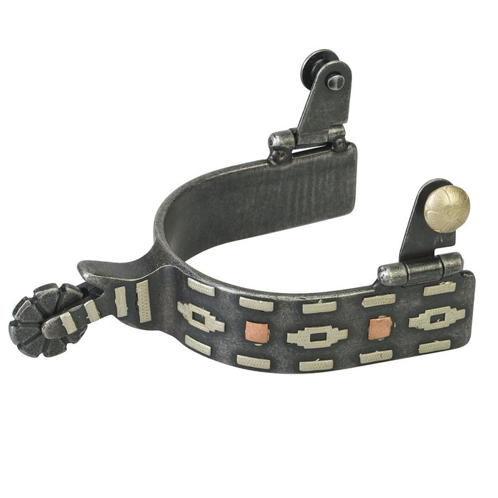 Mens Aztec w/Copper Dots Spur
