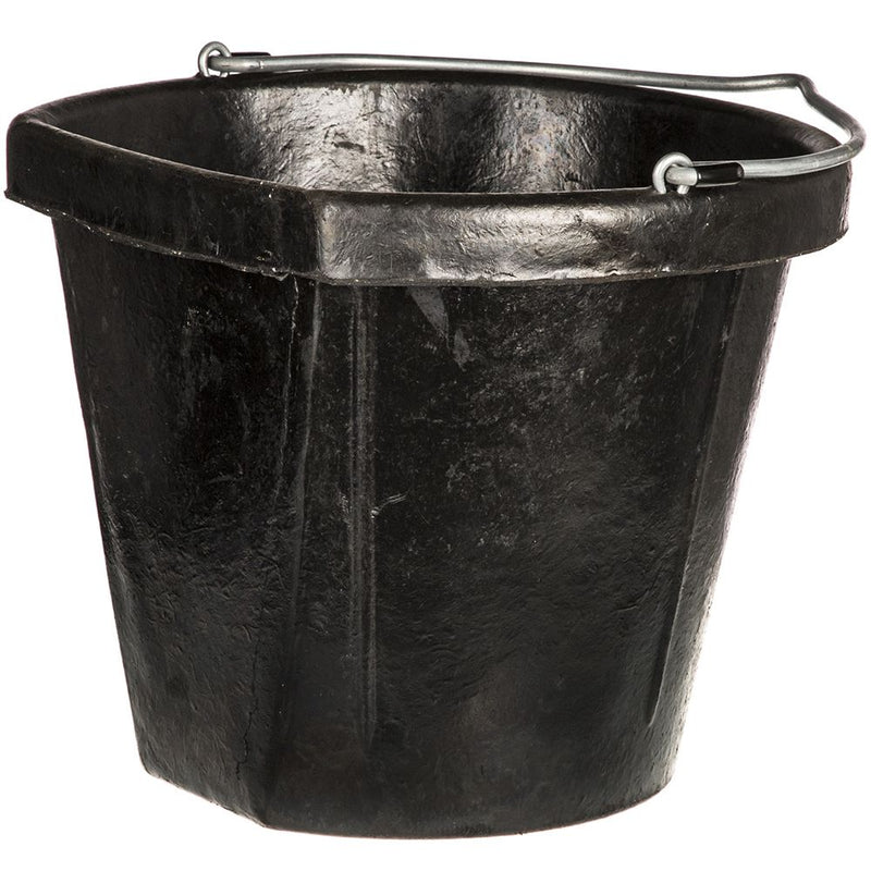 18 Qt Flatback Rubber Bucket