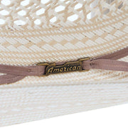 American Hats Co 7700 Rancher Crease 4 1/2in Brim Straw