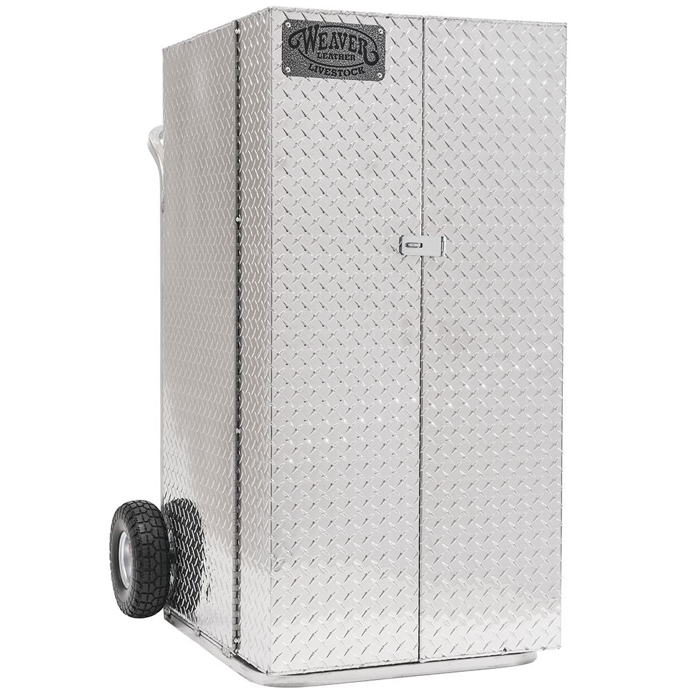 Weaver Leather Leather Treadplate Showbox Deluxe French Door