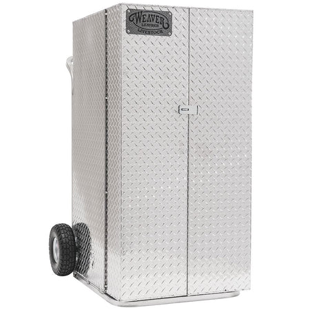 Weaver Leather Leather Treadplate Showbox Deluxe French Door