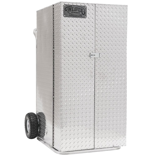 Weaver Leather Leather Treadplate Showbox Deluxe French Door