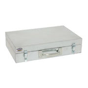 Leather Galvanized Clipper Box