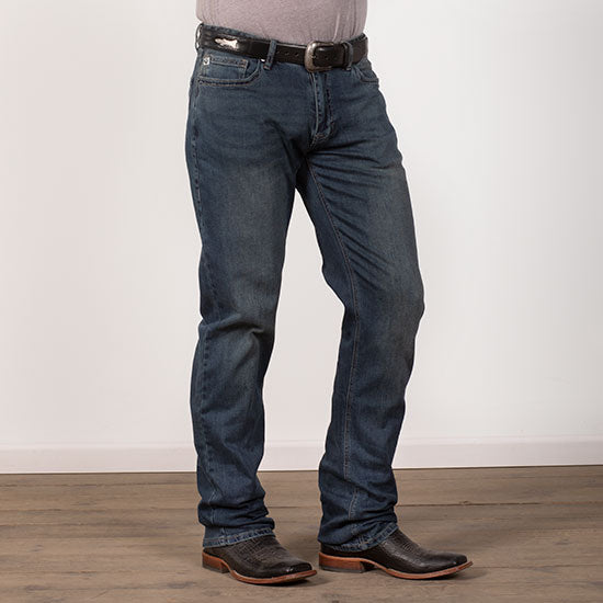 Rock N Roll Cowboy Reflex Double Barrel Stackable Bootcut Hooey Jeans