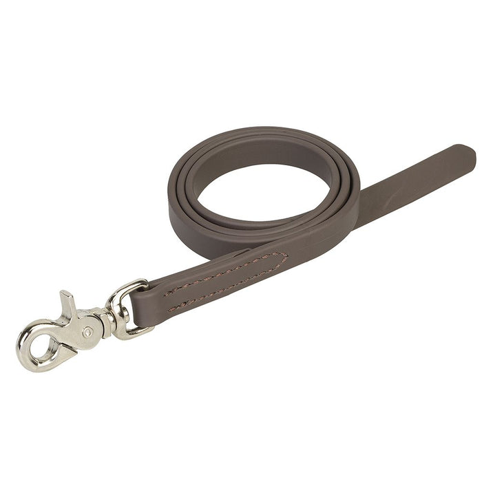 Leather 5/8in x 3` Brown Brahma Nose Lead