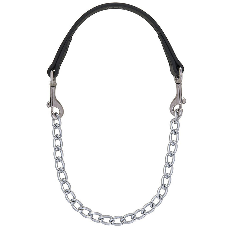 Leather Brahma Webb Goat Collar Black