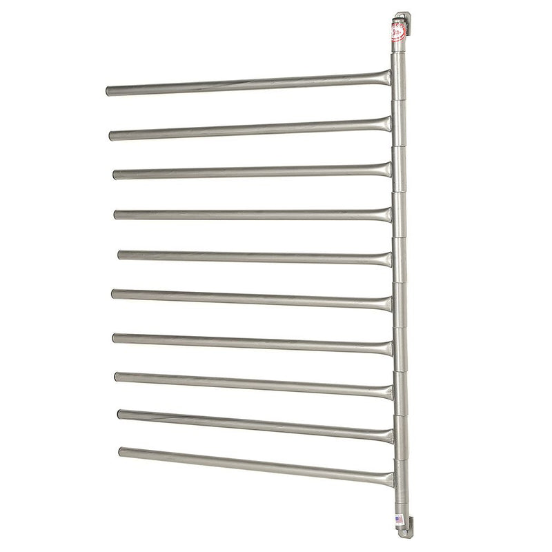 10-Arm Wall Mount Blanket Rack
