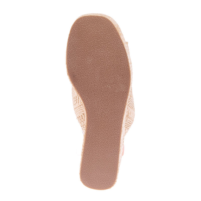 Shu Shop Women's Ludovica Natural Woven Wedge Shoe